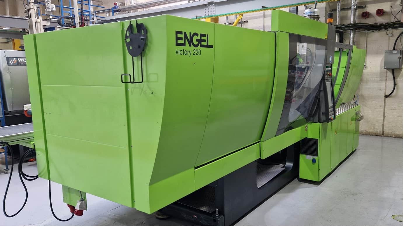 ENGEL Victory 220 injection moulding machine installed on the production floor